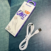Кабель YXD-J11 Type-c 1м 3A Fast Charging white